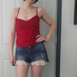 90s/Y2K‎ Velvet Tank Top